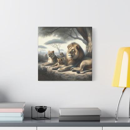 Lion's Pride Canvas Art Print