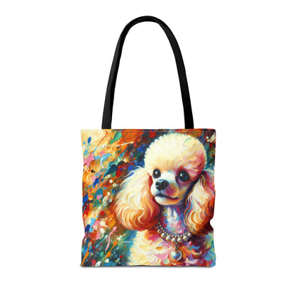 Cream Poodle - Tote Bag