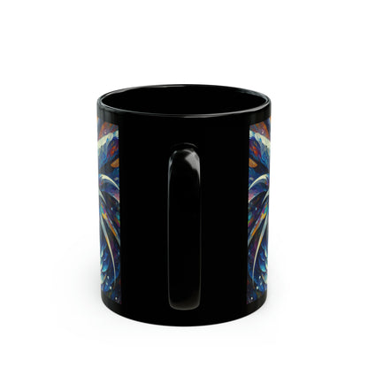 Opal Dragon - Black Mugs (11oz, 15oz)