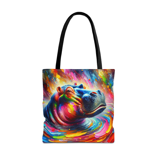 Hippo Jacuzzi - Tote Bag