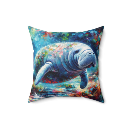 Manatee Garden - Square Pillows