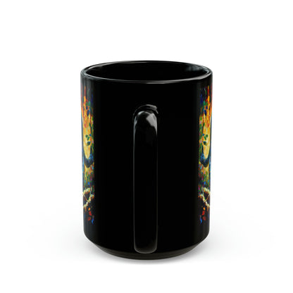 Black Panther Stalking - Black Mugs (11oz, 15oz)