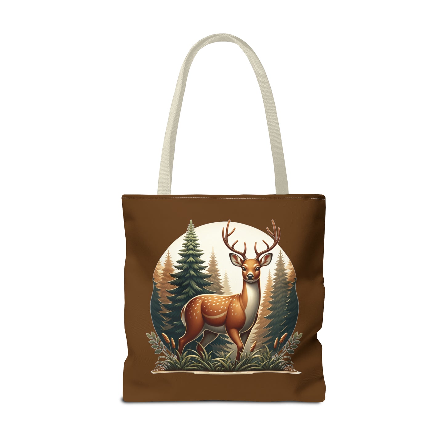 Buck in Forest - Tote Bag