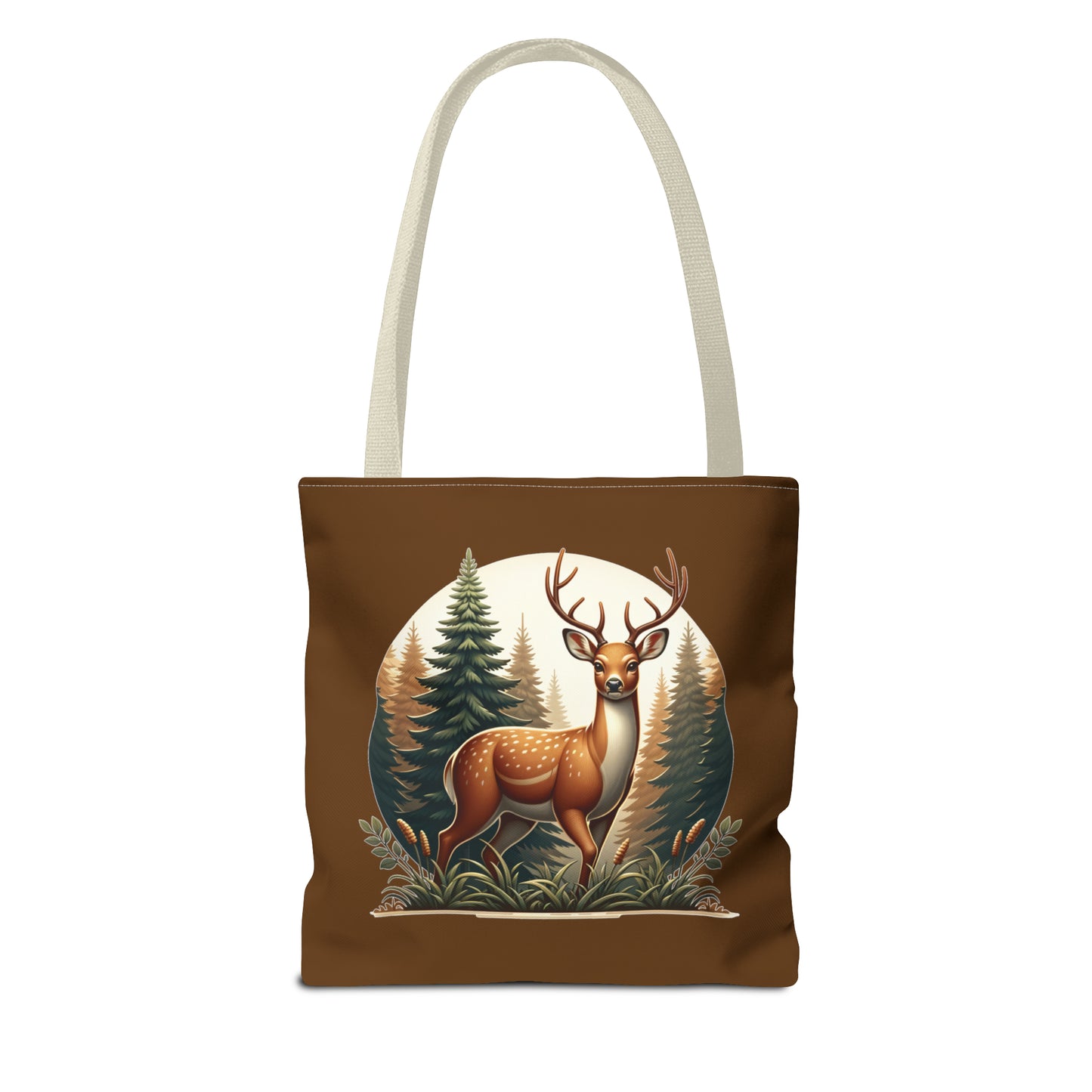 Buck in Forest - Tote Bag