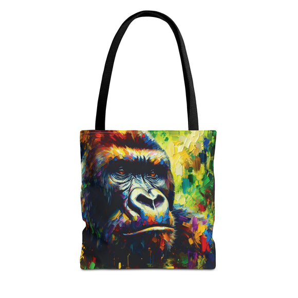 Pensive Gorilla Tote Bag
