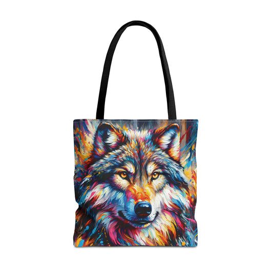 Wolf Expression Tote Bag