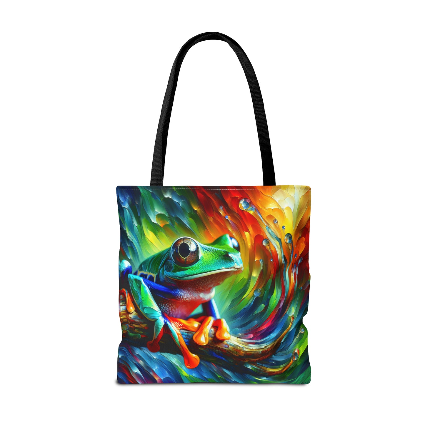 Treefrog Swirl Tote Bag