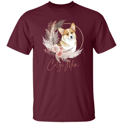 Corgi Mom Boho Wreath - T-shirts, Hoodies and Sweatshirts