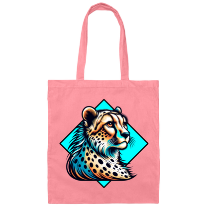 Cheetah on Point - Canvas Tote Bag