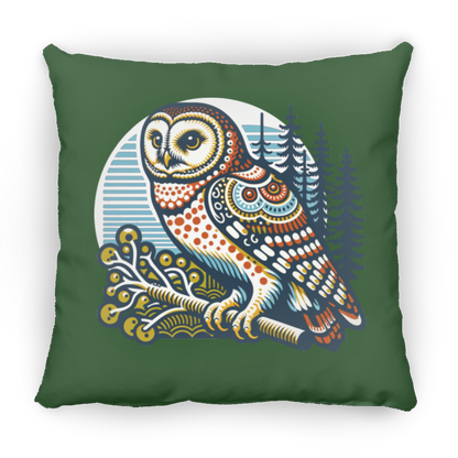 Folk Art Owl - Pillows