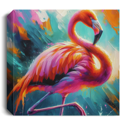 Lone Flamingo - Art Prints