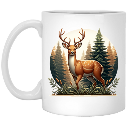 Buck in Forest - Mugs