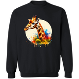 Giraffe Circle Watercolor T-shirts, Hoodies and Sweatshirts