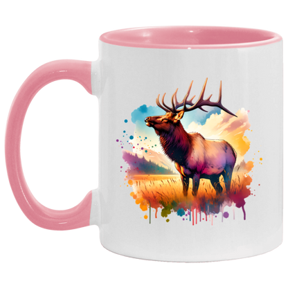 Roosevelt Elk in Field Mugs