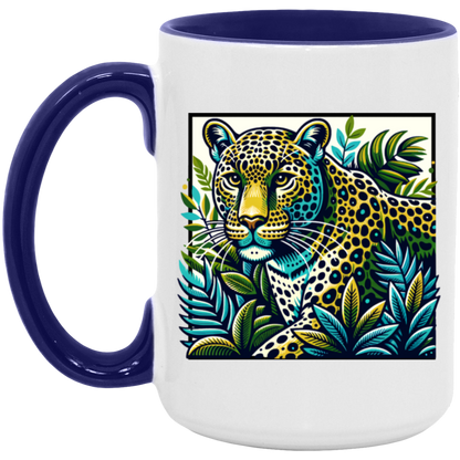 Vintage Style Leopard Mugs