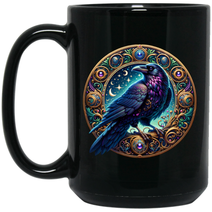 Raven Medallion Mugs