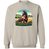 Bay Horse on Farm T-shirts, Hoodies and Sweatshirts