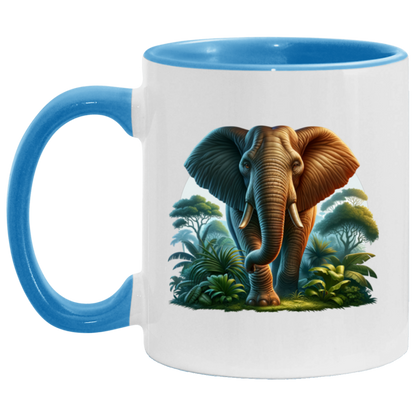 Elephant in Jungle - Mugs