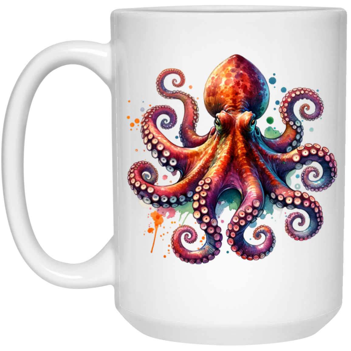 Octopus Front Mugs