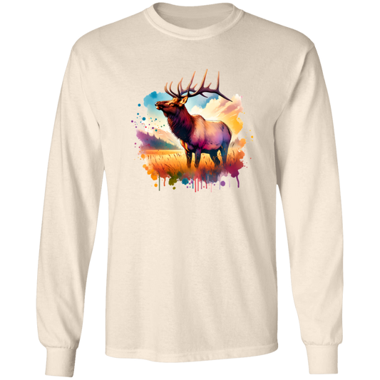 Roosevelt Elk in Field - T-shirts, Hoodies and Sweatshirts