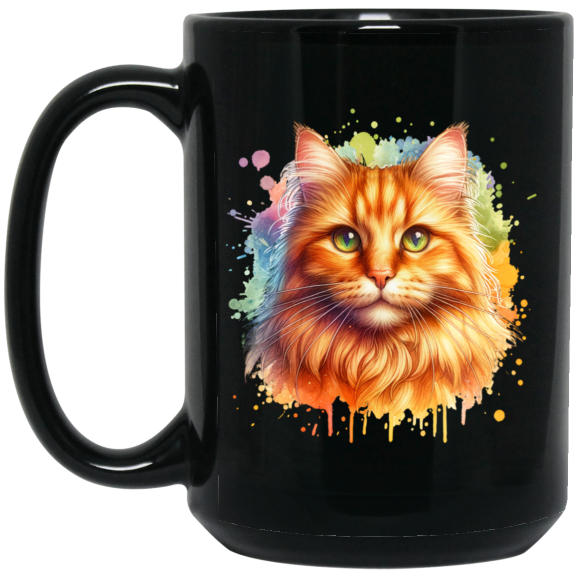 Orange Tabby Cat - Mugs