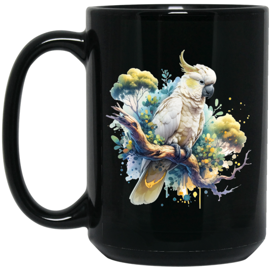 Cockatoo in Tree - Mugs