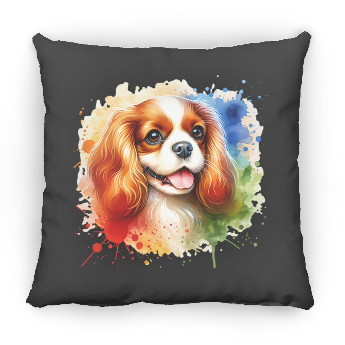 Blenheim Cavalier King Charles Spaniel Pillows