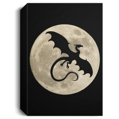 Dragon Moon 5 - Canvas Art Prints