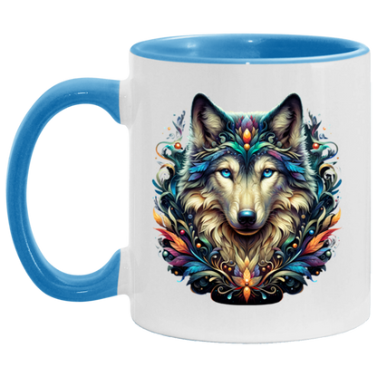 Wolf Face Mugs