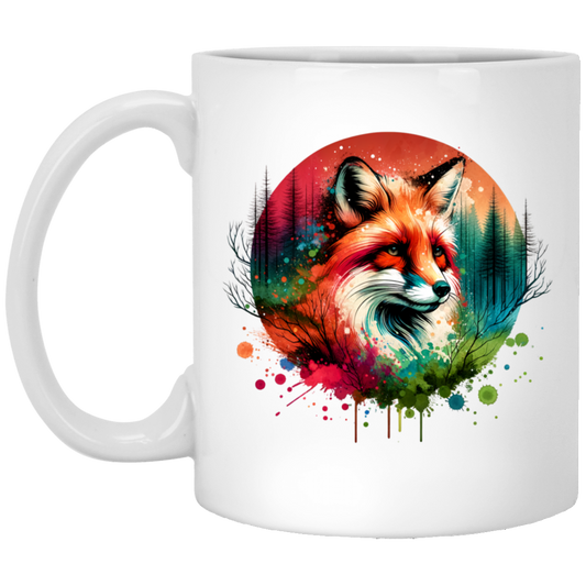 Fox Portrait - Mugs