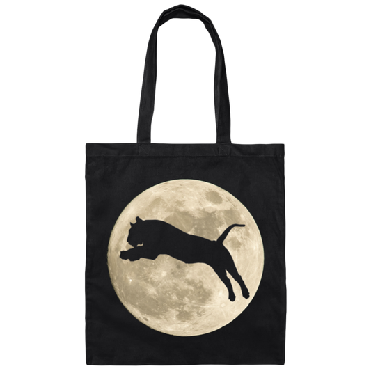 Tiger Moon Canvas Tote Bag