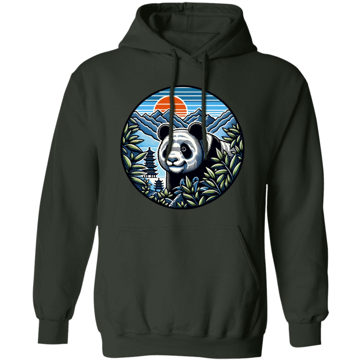 Panda in the Land of the Rising Sun - T-shirts, Hoodies and Sweatshirts