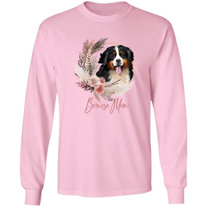 Bernese Mom Boho Wreath - T-shirts, Hoodies and Sweatshirts