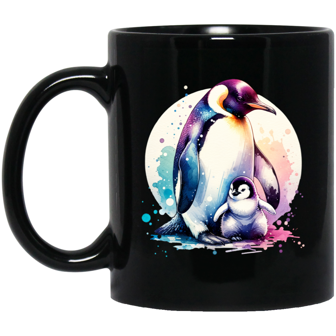 Penguin and Baby Mugs