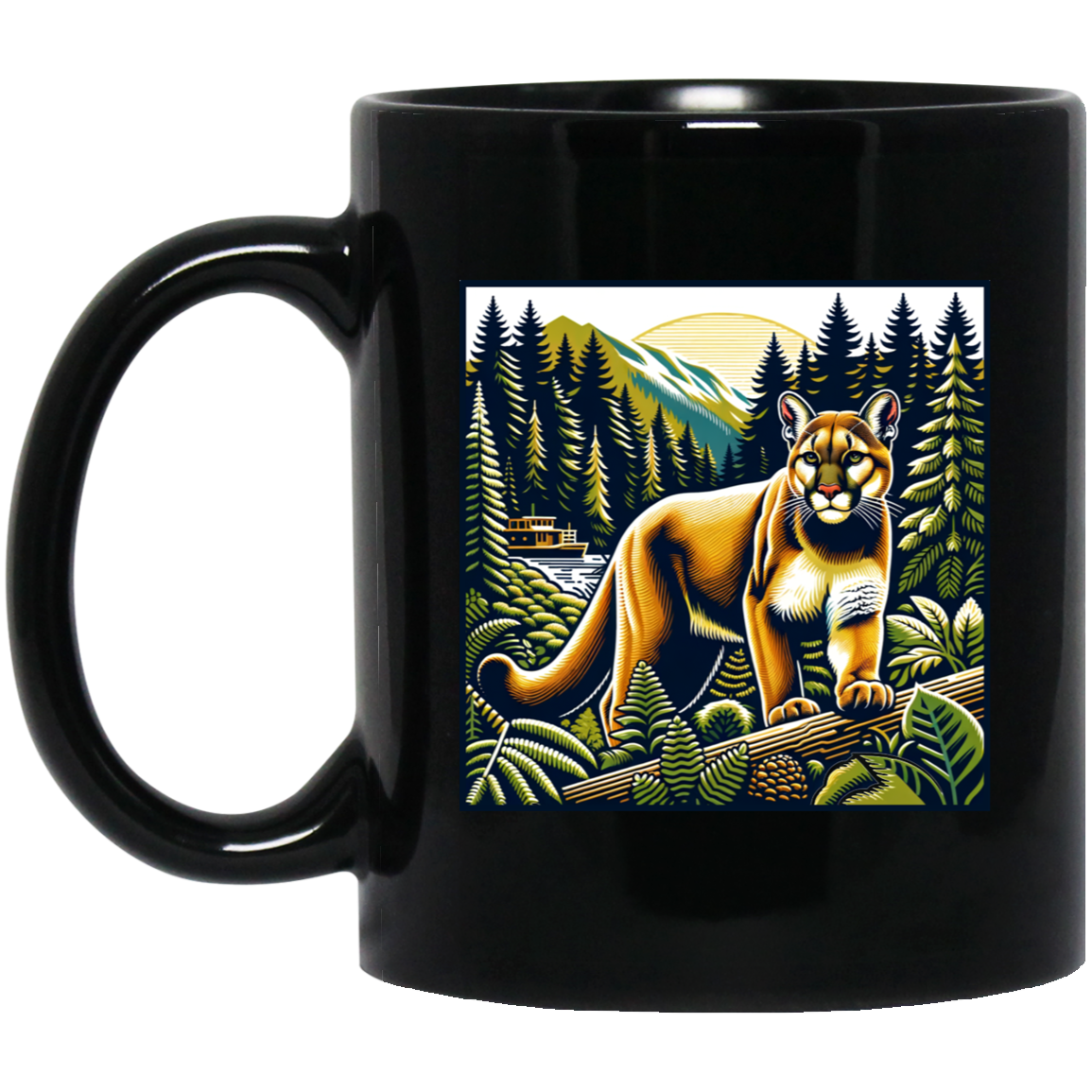 Cougar Vintage Style - Mugs