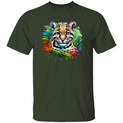 Clouded Leopard Portrait - T-shirts, Hoodies and Sweatshirts