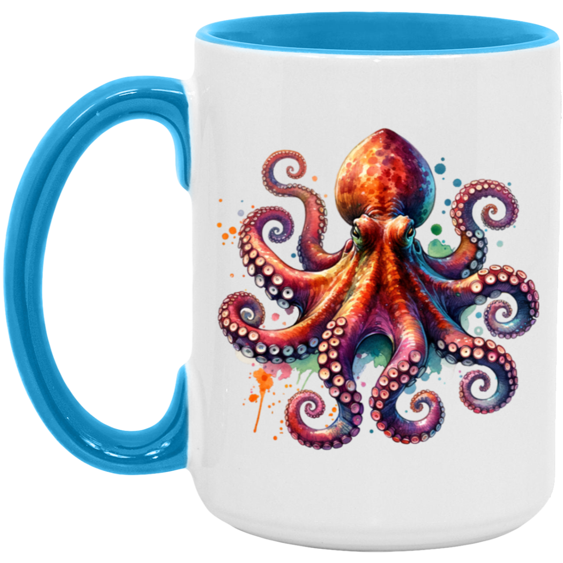 Octopus Front Mugs