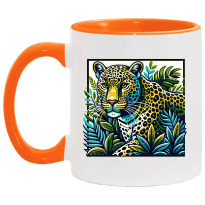 Vintage Style Leopard Mugs