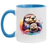 Sea Otter with Baby Mugs