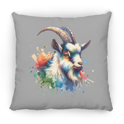 Goat Portrait Watercolor - Pillows