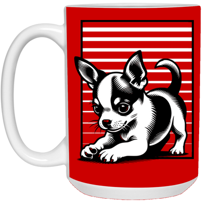 Chihuahua Stripes - Mugs