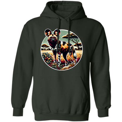 African Wild Dog Graphic - T-shirts, Hoodies and Sweatshirts