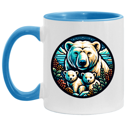 Polar Bear Circle Mugs