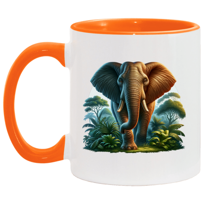 Elephant in Jungle - Mugs