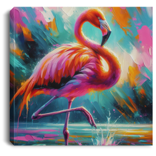 Lone Flamingo - Art Prints