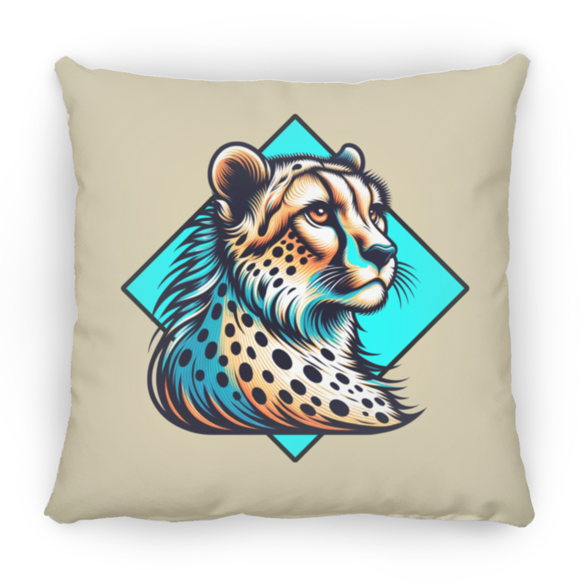 Cheetah on Point - Throw Pillows