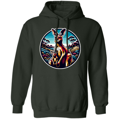 Kangaroo and Joey Graphic - T-shirts, Hoodies and Sweatshirts