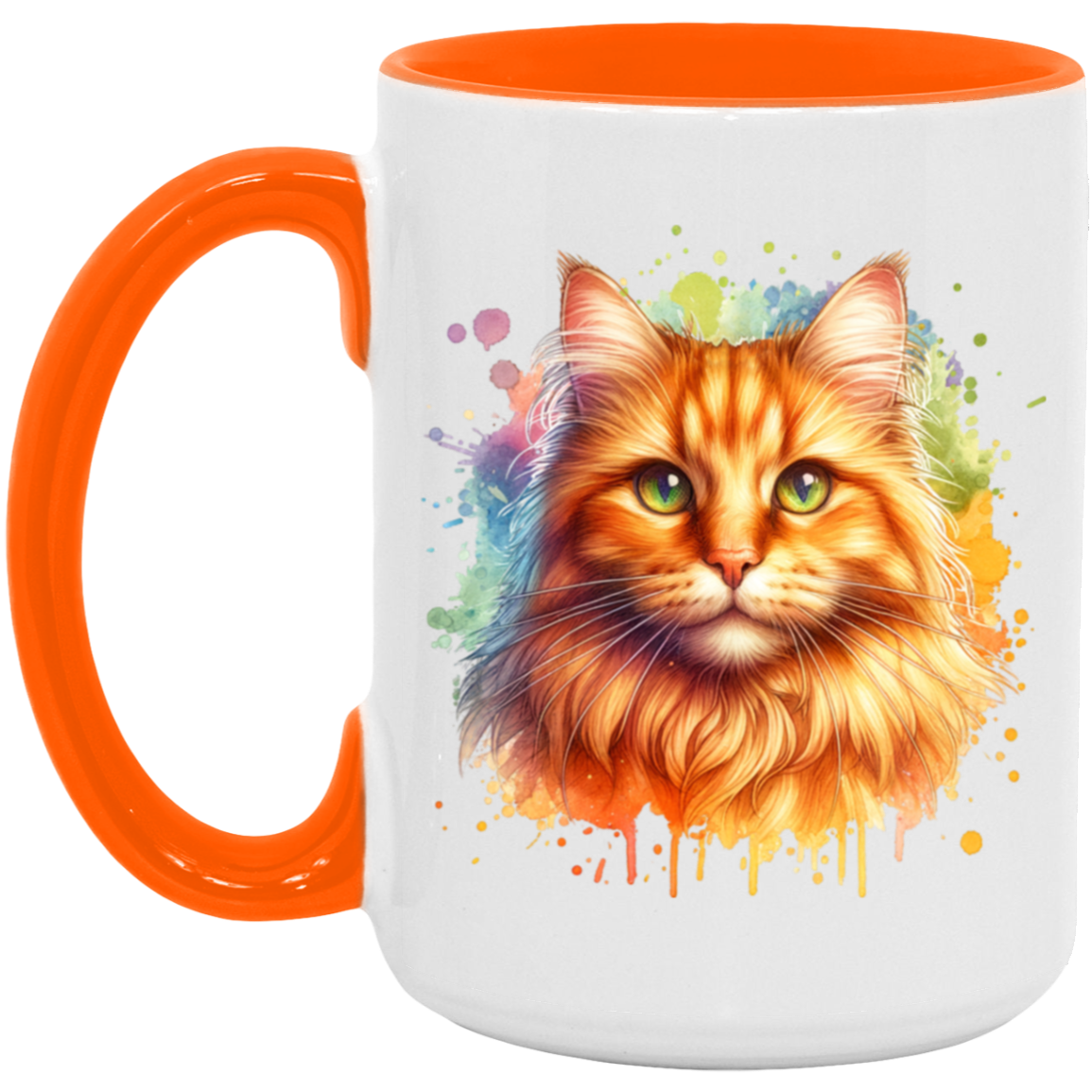 Orange Tabby Cat - Mugs