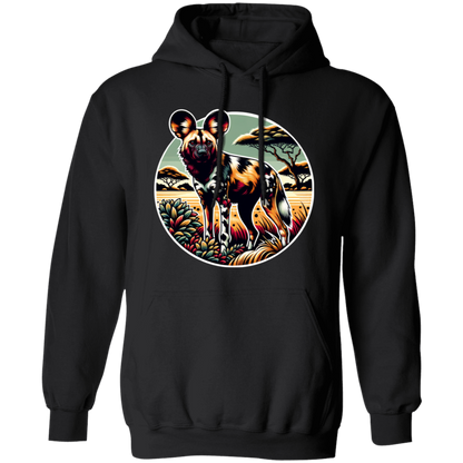 African Wild Dog Graphic - T-shirts, Hoodies and Sweatshirts