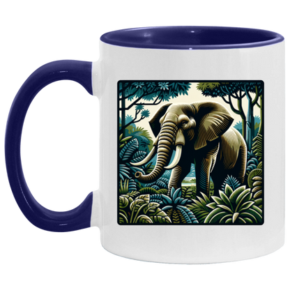 Block Print Elephant - Mugs